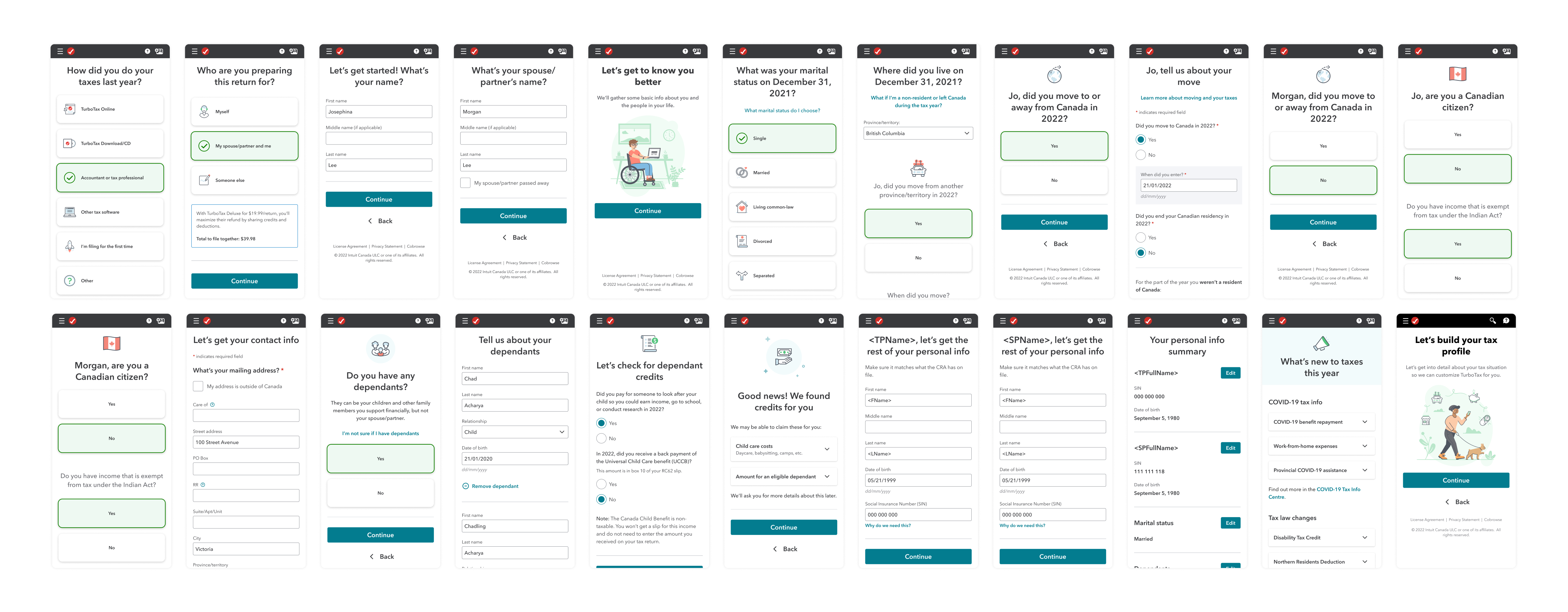Big collection of GTKM screens