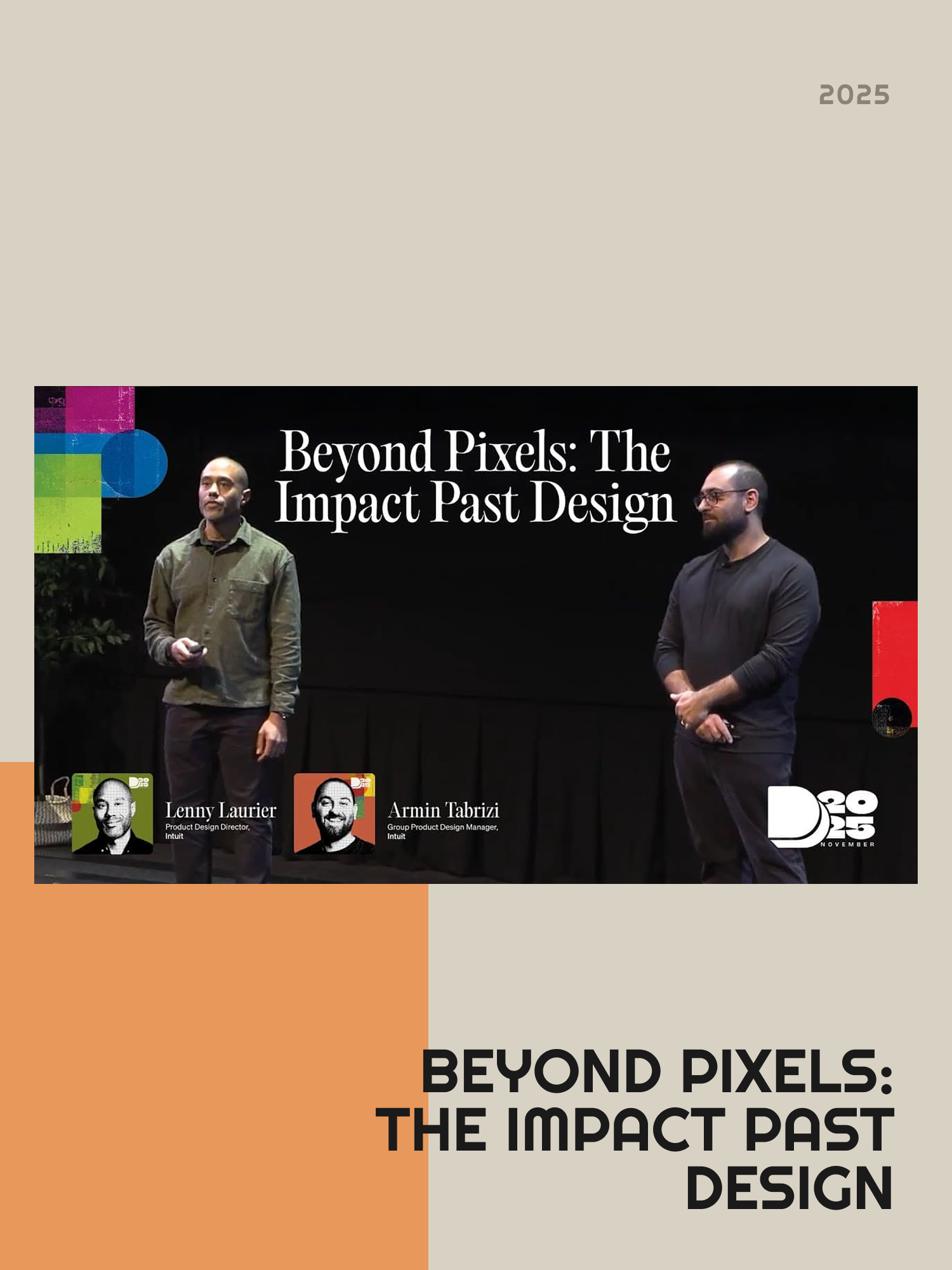 Design Leadership Summit Talk