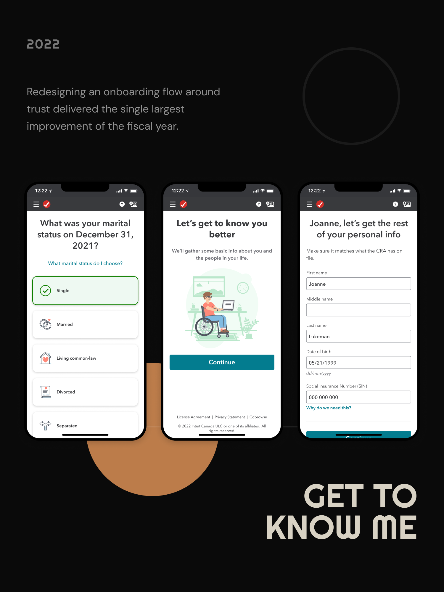 Get To Know Me (GTKM) at TurboTax